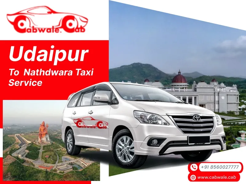 Udaipur to Nathdwara Taxi